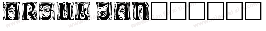 ARJUL IAN字体转换